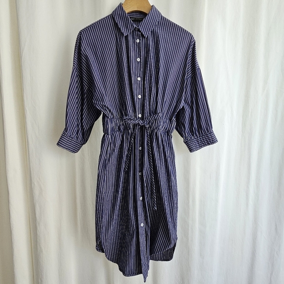 🇪🇦 Zara - Striped Shirt Dress - Picture 4 of 12